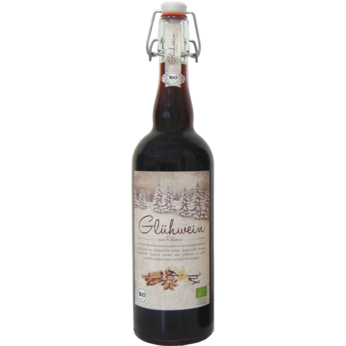 Glühwein mit Rotwein  Bio 0,75 l - Glühwein