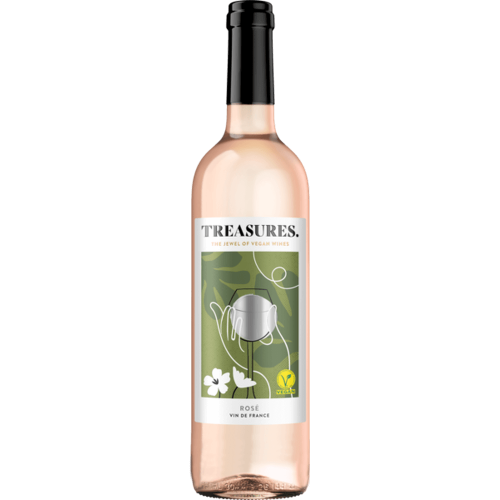 Rosé Vin de France  Bio Vegan 2022 0,75 l - Treasures.