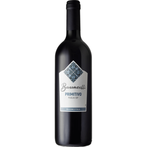 Primitivo Puglia IGP 2023 0,75 l - Baroncelli Selezione DItalia